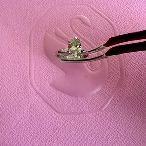 SOLD~PLATINUM 1.99 CT Lab Grown Diamond Solitaire Ring